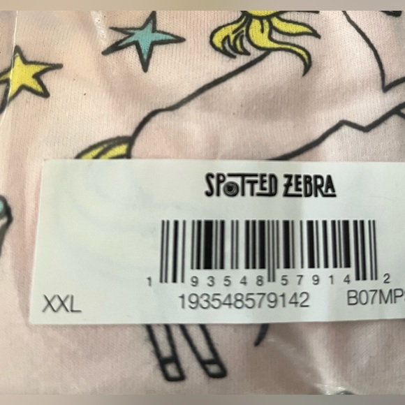 3/$20  5 Pkg Girls Short-Sleeve T-Shirt Tops Spotted Zebra 5 Pack XXL (14-16) - Picture 2 of 7